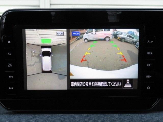 サクラ Ｘ　９型ナビＴＶ　ＤＶＤ　ＣＤ　Ｂｌｕｅｔｏｏｔｈ　アラウンドビューモニター　エマージェンシーブレーキ　ＬＥＤヘッドライト　フォグ　横滑り防止付き　シートヒーター　電動格納ドアミラー　ウィンカーミラー　セーフティシールド　純正１４インチアルミホイール（12枚目）