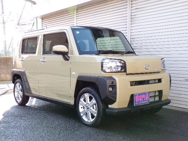 タフト G スマートアシストブレーキ アイドリングストップ LEDヘッドライト・フォグ パーキングセンサー ステアリングスイッチ バックカメラ サンルーフ プライバシーガラス シートヒーター 横滑り防止付き オートライト オートハイビーム 電動格納ドアミラー(2枚目)