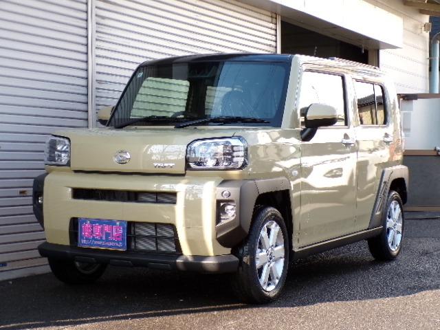 タフト G スマートアシストブレーキ アイドリングストップ LEDヘッドライト・フォグ パーキングセンサー ステアリングスイッチ バックカメラ サンルーフ プライバシーガラス シートヒーター 横滑り防止付き オートライト オートハイビーム 電動格納ドアミラー(4枚目)