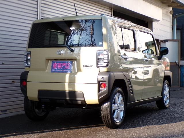 タフト G スマートアシストブレーキ アイドリングストップ LEDヘッドライト・フォグ パーキングセンサー ステアリングスイッチ バックカメラ サンルーフ プライバシーガラス シートヒーター 横滑り防止付き オートライト オートハイビーム 電動格納ドアミラー(5枚目)