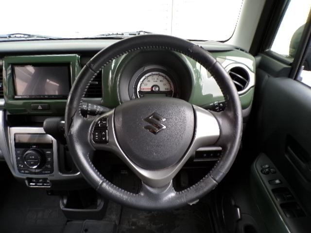 ハスラー Jスタイル 4WD ナビTV DVD CD エネチャージ搭載 レーダーブレーキサポート ディスチャージヘッドライト LEDヘッドライト アイドリングストップ オートライト 横滑り防止付き シートヒーター ヒルディセントコントロール グリップコントロール(7枚目)