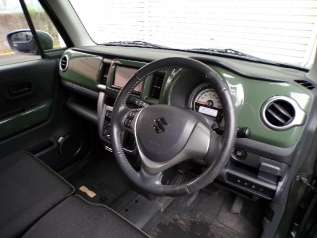 ハスラー Jスタイル 4WD ナビTV DVD CD エネチャージ搭載 レーダーブレーキサポート ディスチャージヘッドライト LEDヘッドライト アイドリングストップ オートライト 横滑り防止付き シートヒーター ヒルディセントコントロール グリップコントロール(24枚目)