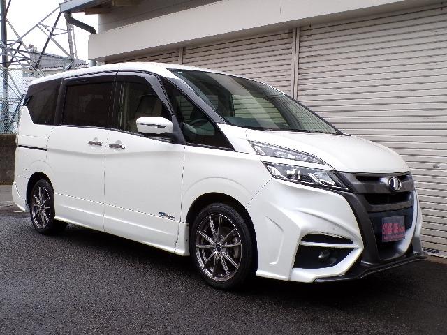 セレナ G インパルエアロ 9型ナビTV DVD CD Bt アラウンドビューモニター フリップダウンモニター 両側ハンズフリーオートスライドドア エマージェンシーブレーキ アイドリングストップ LEDヘッドライト クルーズコントロール パーキングアシスト(2枚目)