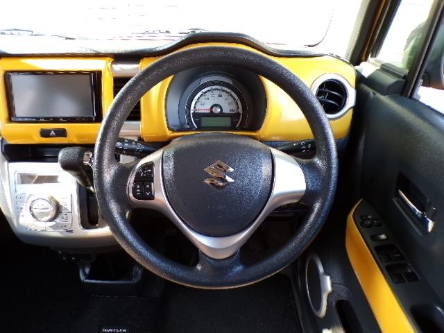 ハスラー Ｇ　Ｓエネチャージ搭載車　ナビＴＶ　ＤＶＤ　ＣＤ　Ｂｔ　バックカメラ　アイドリングストップ　プライバシーガラス　横滑り防止付き　シートヒーター　電動格納ドアミラー　デュアルカメラブレーキ　ステアリングスイッチ　ミラーヒーター　１６インチアルミホイール（7枚目）