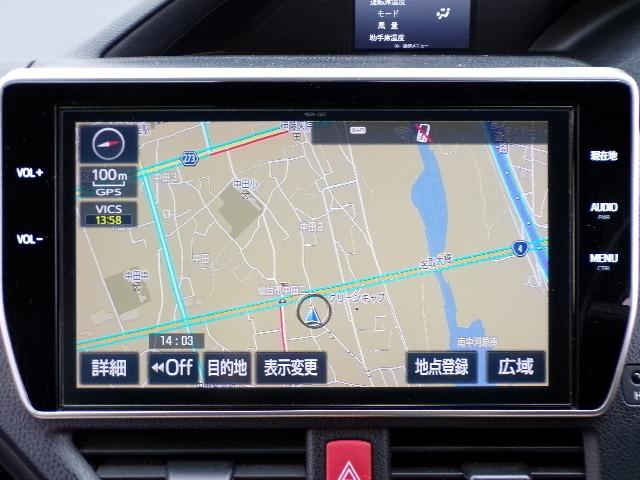 ヴォクシー ZS 4WD 10.5型ナビTV DVD CD Bt バックカメラ トヨタセーフティセンス 両側パワースライドドア CVT アイドリングストップ LEDヘッドライト・フォグ ETC クルーズコントロール オートハイビーム プッシュスタート(10枚目)