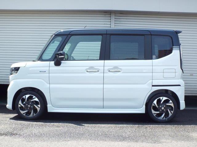 スペーシアカスタム ハイブリッドXSターボ 9型全方位モニター付きナビTV スズキコネクト対応通信機装着車 両側パワースライドドア アイドリングストップ 横滑り防止付 デュアルセンサーブレーキサポート2 オートハイビーム パーキングセンサーLEDヘッドライト フォグランプ(48枚目)