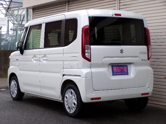 スペーシア ハイブリッドＧ　４ＷＤ　デュアルセンサーブレーキサポート２　ＣＶＴ　アイドリングストップ　横滑り防止付き　シートヒーター　ＬＥＤヘッドライト　オートライト　オートハイビーム　プライバシーガラス　電動格納式ドアミラー　パーキングセンサー　ステアリングスイッチ（6枚目）