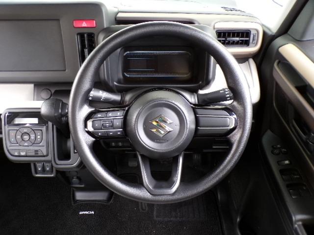 スペーシア ハイブリッドＧ　４ＷＤ　デュアルセンサーブレーキサポート２　ＣＶＴ　アイドリングストップ　横滑り防止付き　シートヒーター　ＬＥＤヘッドライト　オートライト　オートハイビーム　プライバシーガラス　電動格納式ドアミラー　パーキングセンサー　ステアリングスイッチ（7枚目）