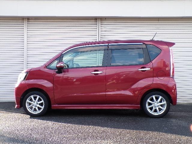 ムーヴ カスタム X 4WD LEDヘッドライト LEDフォグランプ CVT エコアイドル CDステレオ プライバシーガラス 横滑り防止付き ETC 電動格納式ドアミラー オートライト ステアリングスイッチ プッシュスタート 純正14インチアルミホイール(37枚目)