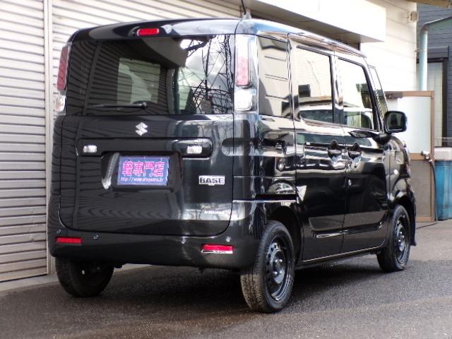 スペーシアベース ＧＦ　アイドリングストップ　キーレスプッシュスタート　デュアルカメラブレーキサポート　横滑り防止付き　ＬＥＤヘッドライト　ＬＥＤフォグランプ　オートライト　オートハイビーム　シートヒーター　パーキングセンサー　電動格納ドアミラー　プライバシーガラス（5枚目）