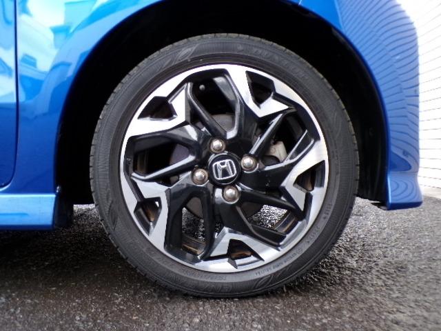 Ｎ－ＢＯＸカスタム Ｇ・ＥＸターボホンダセンシング　８型ナビＴＶ　ＤＶＤ　ＣＤ　Ｂｌｕｅｔｏｏｔｈ　バックカメラ　両側パワースライドドア　アイドリングストップ　ＬＥＤヘッドライトフォグ　クルーズコントロール　ＥＴＣ　横滑り防止付き　ハーフレザーシート　純正１５インチアルミホイール（22枚目）