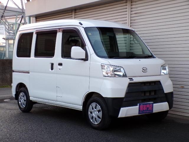 ハイゼットカーゴ クルーズ　ナビＴＶ　ＤＶＤ　ＣＤ　Ｂｌｕｅｔｏｏｔｈ　バックカメラ　アイドリングストップ　プライバシーガラス　電動格納ドアミラー　キーレスエントリー　マニュアル車（2枚目）