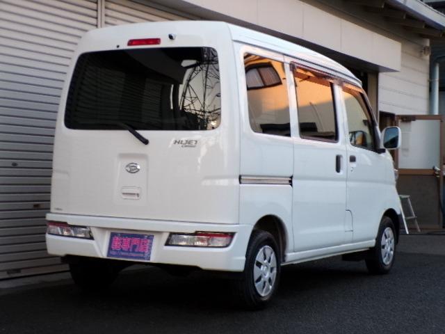 ハイゼットカーゴ クルーズ　ナビＴＶ　ＤＶＤ　ＣＤ　Ｂｌｕｅｔｏｏｔｈ　バックカメラ　アイドリングストップ　プライバシーガラス　電動格納ドアミラー　キーレスエントリー　マニュアル車（5枚目）