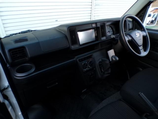 ハイゼットカーゴ クルーズ　ナビＴＶ　ＤＶＤ　ＣＤ　Ｂｌｕｅｔｏｏｔｈ　バックカメラ　アイドリングストップ　プライバシーガラス　電動格納ドアミラー　キーレスエントリー　マニュアル車（18枚目）