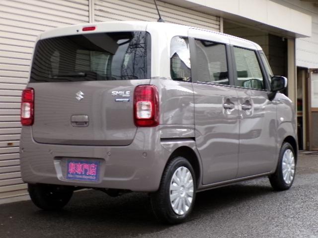 ワゴンRスマイル ハイブリッドS 4WD アイドリングストップ デュアルセンサーブレーキサポート パーキングセンサー シートヒーター LEDヘッドライト クルーズコントロール プライバシーガラス 電動格納ドアミラー オートライト・ハイビーム プッシュスタート(5枚目)