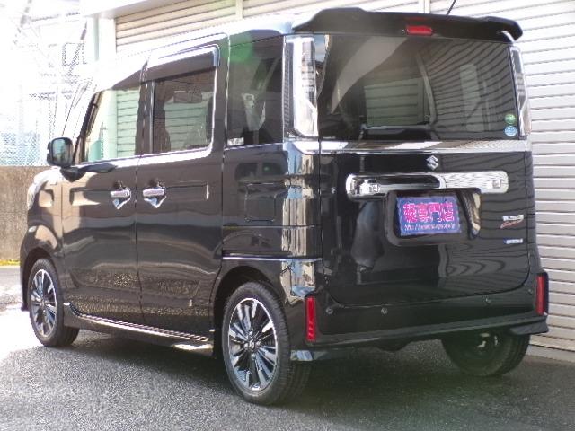 スペーシアカスタム ハイブリッドＸＳ　４ＷＤ　ナビＴＶ　ＤＶＤ　ＣＤ　Ｂｔ　両側パワースライドドア　デュアルセンサーブレーキ　横滑り防止付き　パーキングセンサー　ＣＶＴ　アイドリングストップ　ＬＥＤヘッドライト　フォグランプ　ハーフレザーシート　オートライト　オートハイビーム（6枚目）