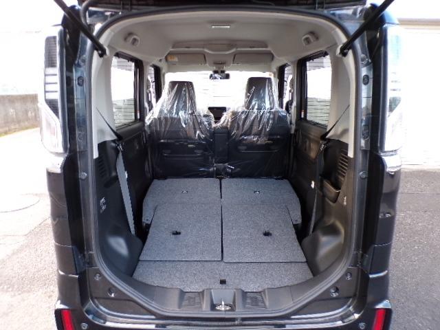 スペーシアカスタム ハイブリッドＸＳ　４ＷＤ　ナビＴＶ　ＤＶＤ　ＣＤ　Ｂｔ　両側パワースライドドア　デュアルセンサーブレーキ　横滑り防止付き　パーキングセンサー　ＣＶＴ　アイドリングストップ　ＬＥＤヘッドライト　フォグランプ　ハーフレザーシート　オートライト　オートハイビーム（43枚目）