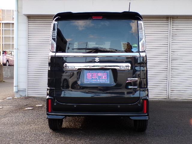 スペーシアカスタム ハイブリッドＸＳ　４ＷＤ　ナビＴＶ　ＤＶＤ　ＣＤ　Ｂｔ　両側パワースライドドア　デュアルセンサーブレーキ　横滑り防止付き　パーキングセンサー　ＣＶＴ　アイドリングストップ　ＬＥＤヘッドライト　フォグランプ　ハーフレザーシート　オートライト　オートハイビーム（45枚目）