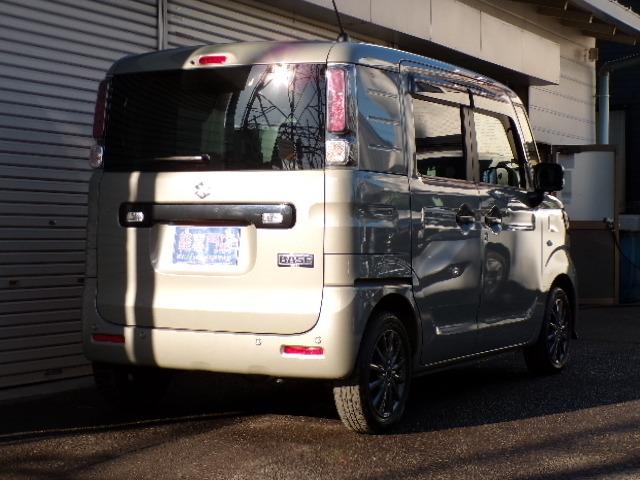 スペーシアベース ＧＦ　４ＷＤ　アイドリングストップ　ＣＶＴ　デュアルカメラブレーキサポート　パーキングセンサー　ＣＤステレオ　Ｂｌｕｅｔｏｏｔｈ　オートライト　オートハイビーム　ＬＥＤヘッドライト・フォグ　シートヒーター　電動格納ドアミラー　プッシュスタート（5枚目）