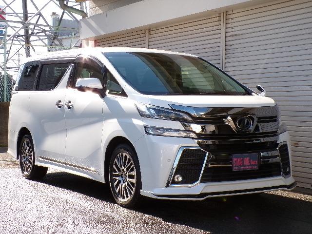 ヴェルファイア 3.5ZA Gエディション 4WD 11型ナビTV DVD CD Bluetooth バックカメラ 後席モニター 両側パワースライドドア パワーバックドア LEDヘッドライトフォグ ハーフレザーシート クルーズコントロール(2枚目)