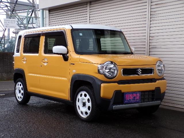 ハスラー ハイブリッドＧターボ　４ＷＤ　ナビＴＶ　ＤＶＤ　ＣＤ　Ｂｔ　デュアルカメラブレーキサポート　アイドリングストップ　クルーズコントロール　シートヒーター　横滑り防止付き　　オートハイビーム　ヒルディセントコントロール　グリップコントロール　パーキングセンサー（2枚目）