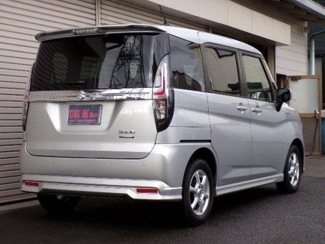 ソリオ ハイブリッドＭＺ　両側パワースライドドア　デュアルカメラブレーキサポート　アイドリングストップ　ＣＤステレオ　横滑り防止付き　クルーズコントロール　オートライト　オートハイビーム　ＬＥＤヘッドライトフォグ　シートヒーター　１４アルミホイール（5枚目）