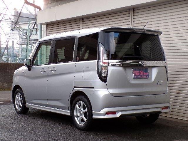 ソリオ ハイブリッドＭＺ　両側パワースライドドア　デュアルカメラブレーキサポート　アイドリングストップ　ＣＤステレオ　横滑り防止付き　クルーズコントロール　オートライト　オートハイビーム　ＬＥＤヘッドライトフォグ　シートヒーター　１４アルミホイール（6枚目）