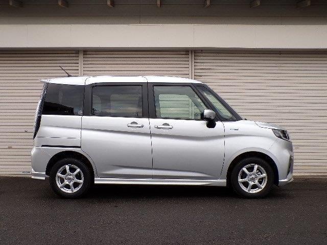 ソリオ ハイブリッドＭＺ　両側パワースライドドア　デュアルカメラブレーキサポート　アイドリングストップ　ＣＤステレオ　横滑り防止付き　クルーズコントロール　オートライト　オートハイビーム　ＬＥＤヘッドライトフォグ　シートヒーター　１４アルミホイール（44枚目）