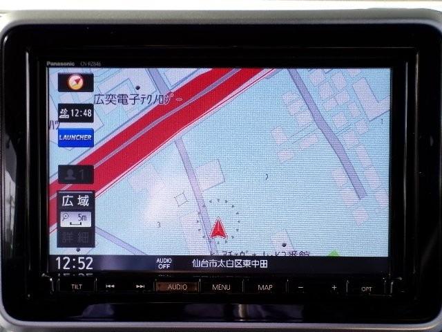 スペーシアギア ハイブリッドＸＺ　ターボ　８型ナビＴＶ　ＤＶＤ　ＣＤ　Ｂｌｕｅｔｏｏｔｈ　全方位モニター　両側パワースライドドア　ヘッドアップディスプレイ　デュアルセンサーブレーキ　アイドリングストップ　横滑り防止付き　ＥＴＣ　クルーズコントロール　シートヒーター（10枚目）