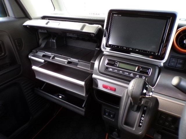 スペーシアギア ハイブリッドＸＺ　ターボ　８型ナビＴＶ　ＤＶＤ　ＣＤ　Ｂｌｕｅｔｏｏｔｈ　全方位モニター　両側パワースライドドア　ヘッドアップディスプレイ　デュアルセンサーブレーキ　アイドリングストップ　横滑り防止付き　ＥＴＣ　クルーズコントロール　シートヒーター（31枚目）