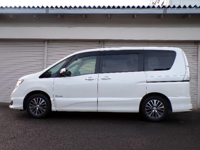 セレナ ハイウェイスター Sハイブリッド 8型ナビTV DVD CD Bluetooth バックカメラ 両側パワースライドドア アイドリングストップ 横滑り防止付き クルーズコントロール オートライト オートハイビーム LEDヘッドライト フォグ 車線逸脱警報装置(46枚目)