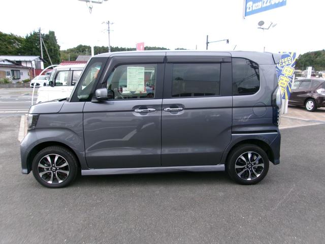 N-BOXカスタム G・Lホンダセンシング メモリーナビTV バックカメラ LEDヘッドライト フォグライト 左側パワースライドドア 純正14インチアルミホイル ETC車載器 スマートキー(2枚目)