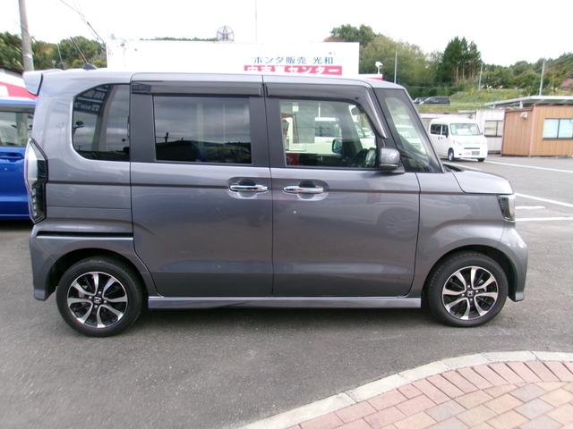N-BOXカスタム G・Lホンダセンシング メモリーナビTV バックカメラ LEDヘッドライト フォグライト 左側パワースライドドア 純正14インチアルミホイル ETC車載器 スマートキー(5枚目)