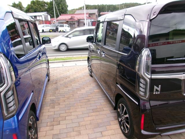 N-BOXカスタム G・Lホンダセンシング メモリーナビTV バックカメラ LEDヘッドライト フォグライト 両側パワースライドドア 純正14インチアルミホイル ETC車載器 スマートキー(3枚目)