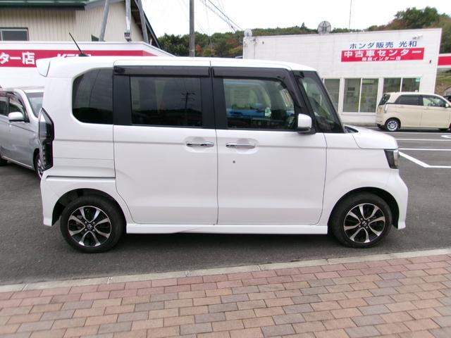 Ｎ－ＢＯＸカスタム Ｇ・Ｌホンダセンシング　メモリーナビＴＶ　バックカメラ　ＬＥＤヘッドライト　フォグライト　左側パワースライドドア　純正１４インチアルミホイル　オートクルーズコントロール　ＥＴＣ車載器　スマートキー（5枚目）