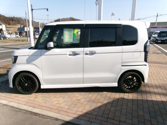 Ｎ－ＢＯＸカスタム Ｌ　メモリーナビＴＶ　バックカメラ　ＬＥＤヘッドライト　フォグライト　左側パワースライドドア　純正１５インチアルミホイル　オートクルーズコントロール　ＥＴＣ車載器　スマートキー（2枚目）