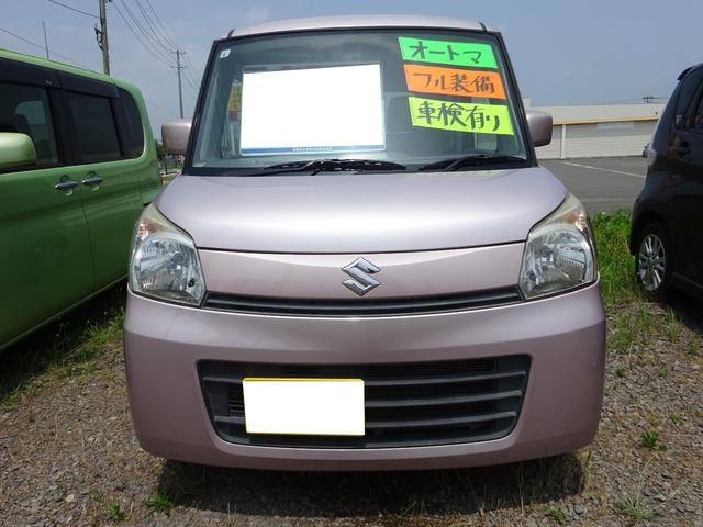 スペーシア Ｇ　インパネオートマ　ベンチシート　スマートキー　プッシュスタート　純正アルミホイール　両側スライドドア　ＡＢＳ　運転席助手席エアバック　エアコン　パワステ　パワーウィンドウ（2枚目）