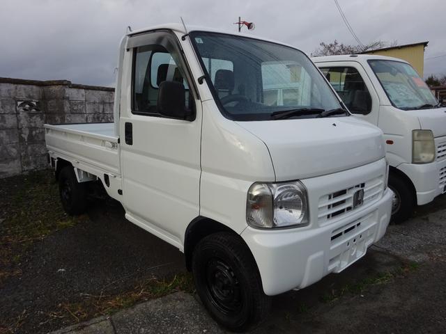 アクティトラック 　４ＷＤ　５速マニュアル　パワステ　エアバック　三方開　作業灯　ドアバイザー（3枚目）