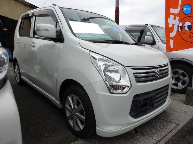 ワゴンR FXリミテッド スマートキー プッシュスタート インパネオートマ ベンチシート エアコン パワステ パワーウィンドウ 運転席助手席エアバック アイドリングストップ アルミホイール(2枚目)