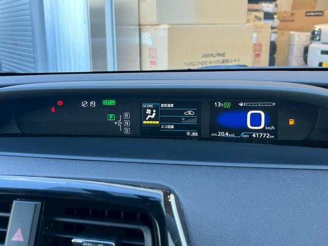 プリウス Ｓ　アルパイン９型ナビ　ＮＥＷ’Ｓ　ＤＥＳＩＧＮフルエアロ　２０２５年製タイヤ装着１７インチＡＷ　バックカメラ　Ｃピラーパネル交換済　トノカバー　ステアリングスイッチ　オートＬＥＤヘッドライト（27枚目）