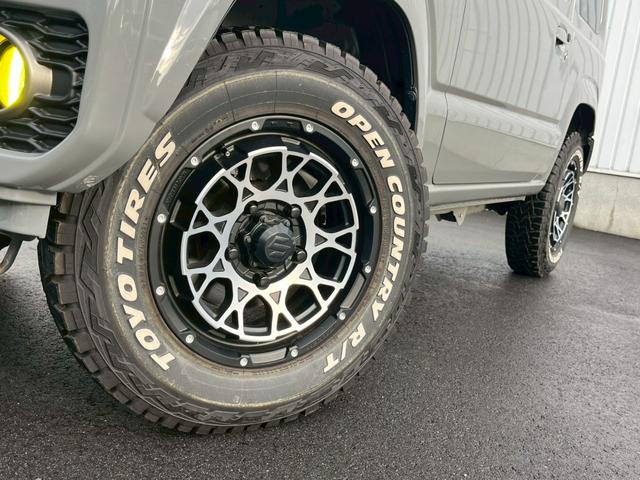 ジムニー XL 当社デモカー NEW’S DESIGNフルエアロ アルパイン9型ナビ アルパイン2Wayスピーカー専用BOXウーファー ヴァルケン16インチAW ETC 革巻ステア NEW’Sシートカバーフロアマット(5枚目)