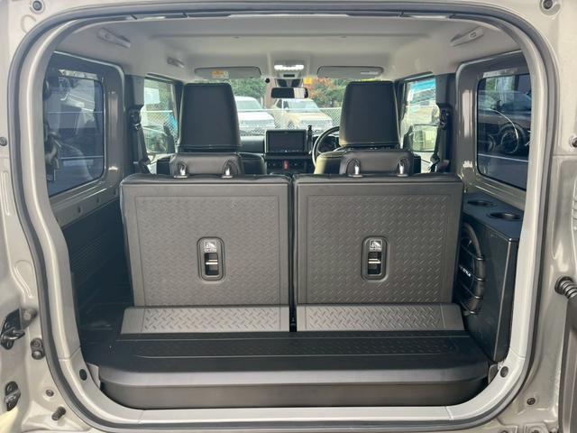 ジムニー XL 当社デモカー NEW’S DESIGNフルエアロ アルパイン9型ナビ アルパイン2Wayスピーカー専用BOXウーファー ヴァルケン16インチAW ETC 革巻ステア NEW’Sシートカバーフロアマット(53枚目)
