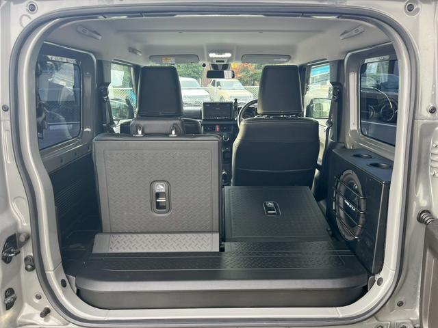 ジムニー XL 当社デモカー NEW’S DESIGNフルエアロ アルパイン9型ナビ アルパイン2Wayスピーカー専用BOXウーファー ヴァルケン16インチAW ETC 革巻ステア NEW’Sシートカバーフロアマット(54枚目)