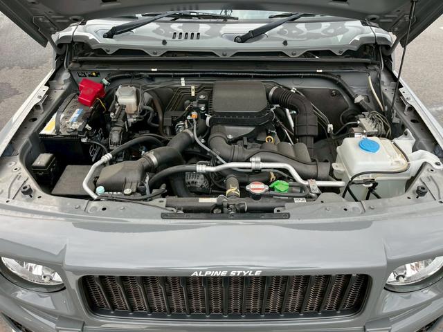 ジムニー XL 当社デモカー NEW’S DESIGNフルエアロ アルパイン9型ナビ アルパイン2Wayスピーカー専用BOXウーファー ヴァルケン16インチAW ETC 革巻ステア NEW’Sシートカバーフロアマット(59枚目)