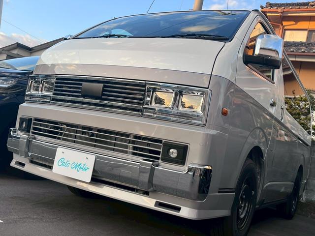 ハイエースバン ロングスーパーGL Carica Cal‘sMotor オリジナルカスタマイズカー 純正デジタルミラー ALPINE7インチナビ シーケンシャル LEDヘッドライト 衝突軽減 全方位カメラ ETC クリアランスソナー(16枚目)