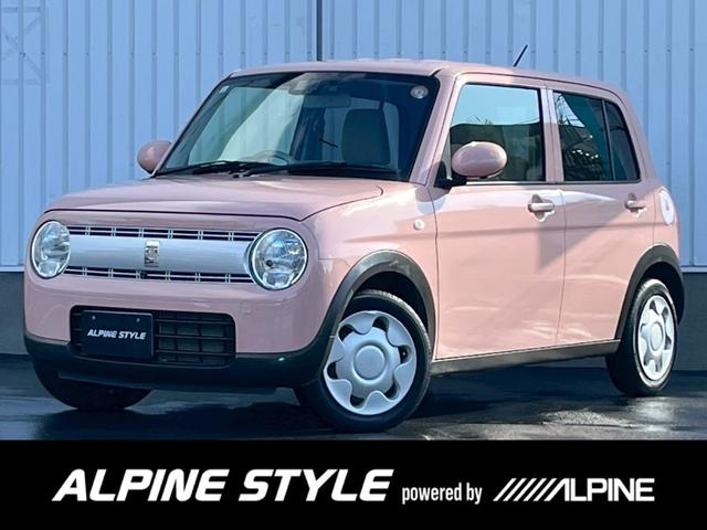 アルトラパン Ｌ　純正ナビゲーション　全方位モニター　前後ドライブレコーダー　クリアランスソナー　フルセグＴＶ　ＢＴオーディオ　衝突軽減　アイドリングストップ　ステアリングスイッチ　運転席シートヒーター　給油口デカール（2枚目）