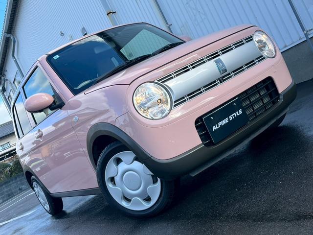 アルトラパン Ｌ　純正ナビゲーション　全方位モニター　前後ドライブレコーダー　クリアランスソナー　フルセグＴＶ　ＢＴオーディオ　衝突軽減　アイドリングストップ　ステアリングスイッチ　運転席シートヒーター　給油口デカール（14枚目）