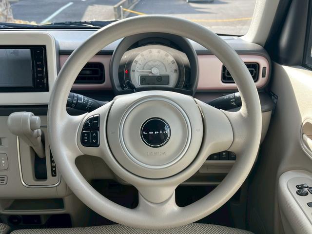 アルトラパン Ｌ　純正ナビゲーション　全方位モニター　前後ドライブレコーダー　クリアランスソナー　フルセグＴＶ　ＢＴオーディオ　衝突軽減　アイドリングストップ　ステアリングスイッチ　運転席シートヒーター　給油口デカール（30枚目）