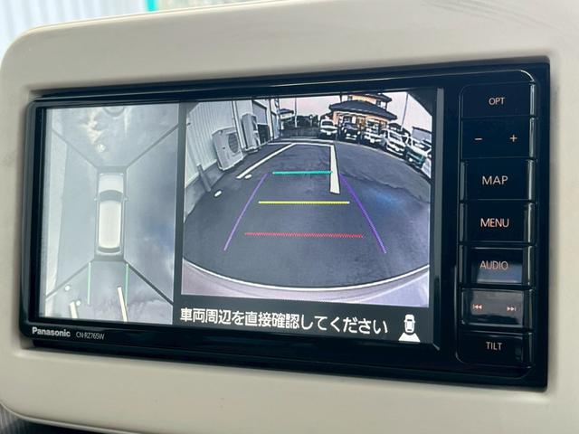 アルトラパン Ｌ　純正ナビゲーション　全方位モニター　前後ドライブレコーダー　クリアランスソナー　フルセグＴＶ　ＢＴオーディオ　衝突軽減　アイドリングストップ　ステアリングスイッチ　運転席シートヒーター　給油口デカール（43枚目）