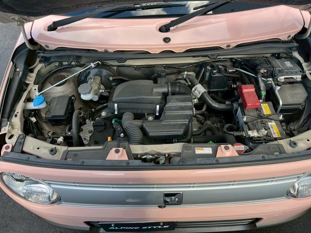 アルトラパン Ｌ　純正ナビゲーション　全方位モニター　前後ドライブレコーダー　クリアランスソナー　フルセグＴＶ　ＢＴオーディオ　衝突軽減　アイドリングストップ　ステアリングスイッチ　運転席シートヒーター　給油口デカール（66枚目）